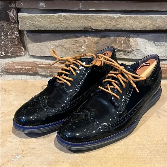 Cole Haan | Shoes | Cole Haan Grandos Dark Navy Patent  display picture 1